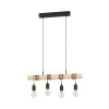 Pendente Eglo Townshnend Bivolt E27 Preto 4X60W G-Light