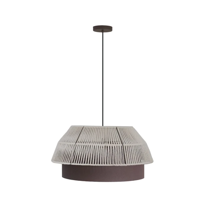 Pendente Gaia 50Cm Corten 1Xe27 Blumenau Bivolt Novo Pendente Gaia 50Cm Corten 1Xe27 Blumenau Bivolt Novo