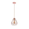 Pendente Gradeado Timan Cor Cobre Mod 2066 Nordecor Novo