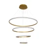 Pendente LED Ankaa 96W 3000K Dourado PL-9808 Astraled