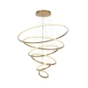 Pendente LED Skylight 213W 3000K Dourado PL-9850 Astraled