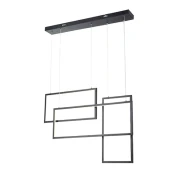 Pendente Led Arietes 98W 3000K Cor Preto PL-9712 Astraled Pendente Led Arietes 98W 3000K Cor Preto PL-9712 Astraled