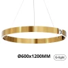 Pendente Led Aura 50W 3 Tons De Luz Cor Dourado G-light