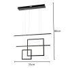 Pendente Led Beta Persel 76w 3000k Pl-9714 Astraled