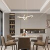 Pendente Led Dourado 35W 3 Tons De Luz Moderno Nitrolux