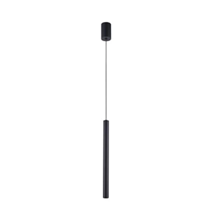Pendente Led Dunn 3W 3000K 35cm Cor Preto Nordecor 2689
