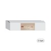 Pendente Led Elo Long 67W 3 Tons De Luz Dourado G-Light