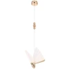 Pendente Led Honen Borboleta Dourado 6W 3000K Nordecor