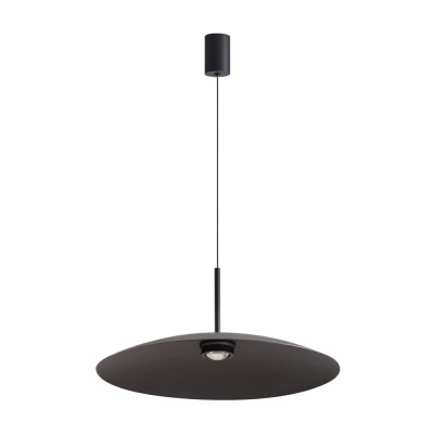 Pendente Led Kale Ger 38cm 10W 3000K Cor Preto Nordecor