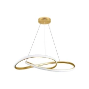 Pendente Led Laço 36W 3000K Cor Dourado Bivolt Blumenau Pendente Led Laço 36W 3000K Cor Dourado Bivolt Blumenau