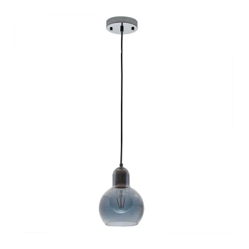 Pendente Led Lasi 1x E27 Vidro Fumê 100/240V Nordecor 2425