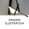Pendente Led Vogel Uno 10W 3000K Pássaros Preto e Dourado Pendente Led Vogel Uno 10W 3000K Pássaros Preto e Dourado