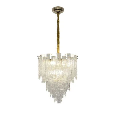 Pendente Lustre Aurora Premium 5XE14 40W Dourado Blumenau