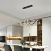 Pendente Lustre Moderno 45W 3 Tons De Luz Preto 110/220V