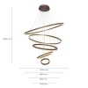Pendente Moderno Led 115W 3500K Lp-800m Nitrolux