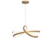 Pendente Moderno Led Lucca 20W 3000K Ouro Taschibra