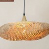 Pendente Regia 420 1X E27 Fibra Bambu Artesanal G-Light