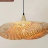 Pendente Regia 420 1X E27 Fibra Bambu Artesanal G-Light