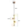 Pendente Romai Desa Dourado Premium 4XG9 2274 Nordecor