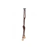 Pendente Rustico Corda 180cm 2 Lâmpadas Nordecor Marrom