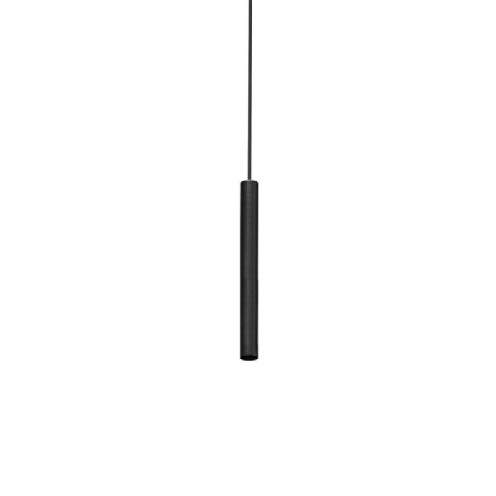 Pendente Tabli 400mm Colgante Mr11 Preto Fosco Taschibra