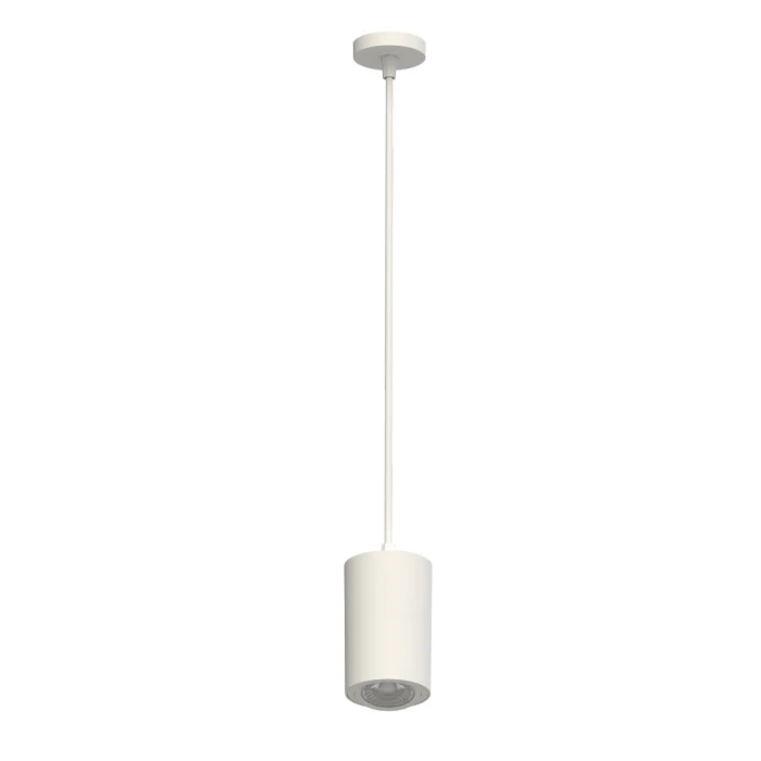 Pendente Tower Redondo 1XGU10 Face Plana Preto Save Energy