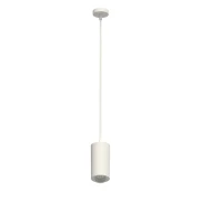 Pendente Tower Redondo Com Face Plana 1XGU10 Branco Pendente Tower Redondo Com Face Plana 1XGU10 Branco