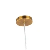 Pendente Upus Up E27 20Cm Dourado Bivolt Nordecor Novo