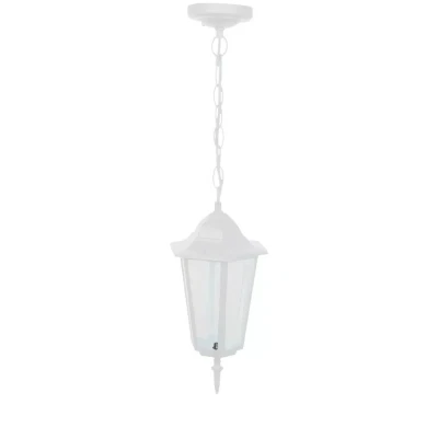 Pendente Vintage Roma 190 Cor Branca Colonial Glight E27