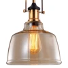Pendente Vintage Soho Redondo Âmbar E27 Bivolt