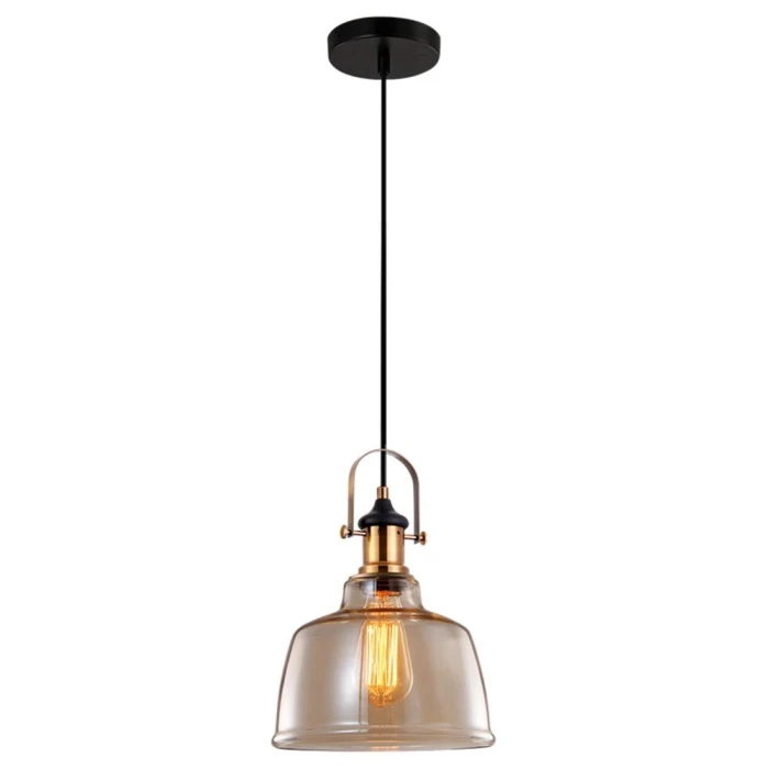 Pendente Vintage Soho Redondo Âmbar E27 Bivolt