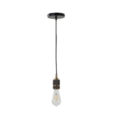 Pendente Wino Para 1xE27 1.80m Cor Ouro Velho Nordecor