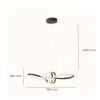 Pendente moderno Led 45W 3 Tons Marrom Lp-017m Nitrolux Pendente moderno Led 45W 3 Tons Marrom Lp-017m Nitrolux