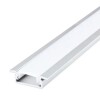 Perfil De Embutir 23.6x7x17mm 3m Branco Pf-1902 Iluminacao Perfil De Embutir 23.6x7x17mm 3m Branco Pf-1902 Iluminacao