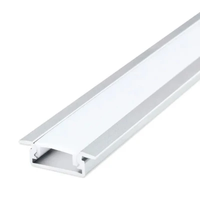 Perfil De Embutir 23.6x7x17mm 3m Branco Pf-1902 Iluminacao