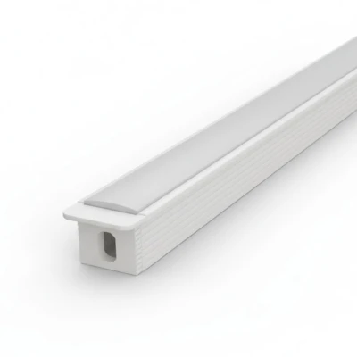 Perfil Risque Embutir 2M 13Mm Branco Avant Para Acabamento
