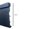 Perfil Sobrepor Rodape 10W 2700K 12V Preto lm1984 Lumanti Perfil Sobrepor Rodape 10W 2700K 12V Preto lm1984 Lumanti