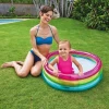 Piscina Infantil Inflável Arco-Iris Colorido 63L Intex