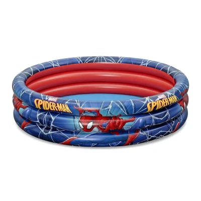 Piscina Inflável Homem-Aranha 200L Bestway Compacta e Resistente