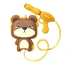 Pistola Lança-Água Com Mochila 1 Litro Urso Plástico Marrom Pistola Lança-Água Com Mochila 1 Litro Urso Plástico Marrom