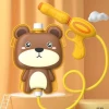 Pistola Lança-Água Com Mochila 1 Litro Urso Plástico Marrom Pistola Lança-Água Com Mochila 1 Litro Urso Plástico Marrom