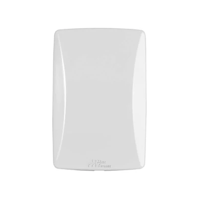 Placa Cega Para Parede 4x2 Cor Branca Petra Mec - Tronic