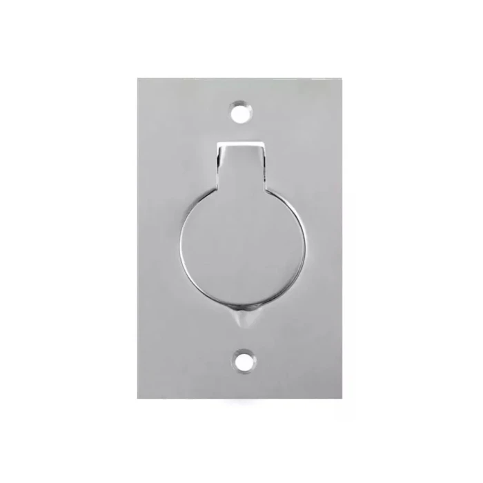 Placa Para Piso Buraco Redondo 4X2 Aluminio Stamplac Placa Para Piso Buraco Redondo 4X2 Aluminio Stamplac