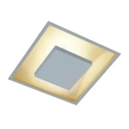 Plafon Embutido Eclipse 3x E27 47x47Cm Branco Montare