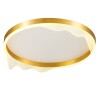 Plafon Led Lomy 50cm 32w 3000k Dourado P-9944 Astraled