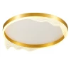 Plafon Led Lomy 50cm 32w 3000k Dourado P-9944 Astraled