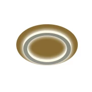Plafon Led Oris 450 36W 3000K Dourado Autovolt G-Light Plafon Led Oris 450 36W 3000K Dourado Autovolt G-Light