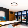 Plafon Led Redondo Astraled Lilah 50w 3000K Preto Novo Plafon Led Redondo Astraled Lilah 50w 3000K Preto Novo