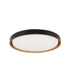 Plafon Led Redondo Astraled Lilah 50w 3000K Preto Novo Plafon Led Redondo Astraled Lilah 50w 3000K Preto Novo
