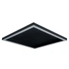 Plafon Led Square 15W 6500K Bivolt Preto Blumenau Novo